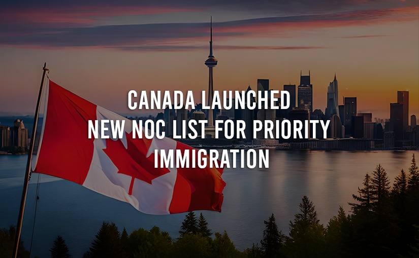 Canada NOC list for priority immigration - Rudraksh Group Mohali
